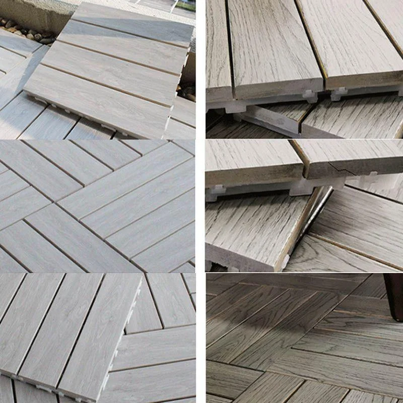 Composite Patio Flooring Tiles Waterproof Interlocking Patio Flooring Tiles -Bathlova