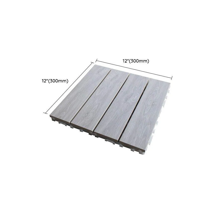 Composite Patio Flooring Tiles Waterproof Interlocking Patio Flooring Tiles -Bathlova