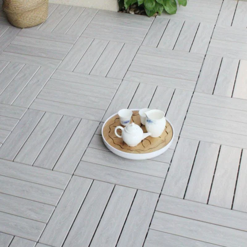 Composite Patio Flooring Tiles Waterproof Interlocking Patio Flooring Tiles -Bathlova