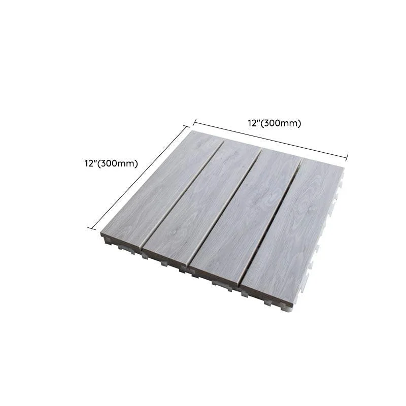 Composite Patio Flooring Tiles Waterproof Interlocking Patio Flooring Tiles -Bathlova