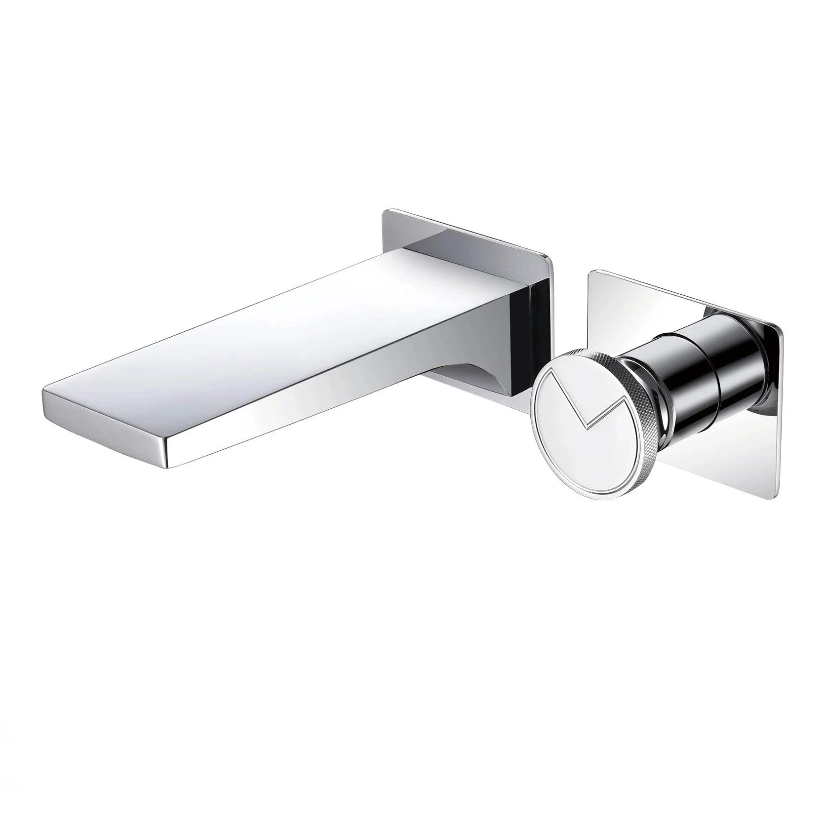 Concealed Tap Wall-mounted Design 2-hole Single Handle Basin Tap -Bathlova