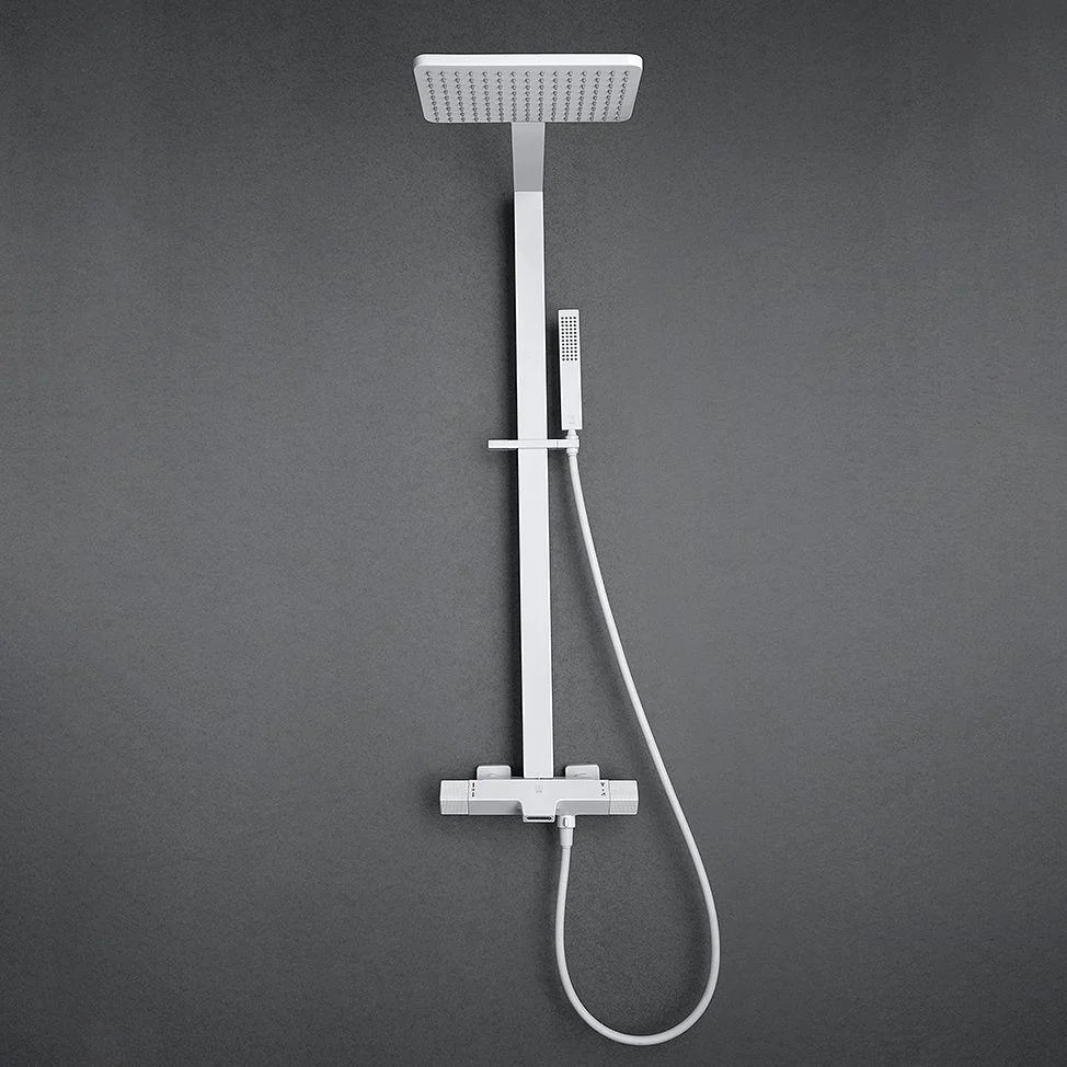 Constant Temperature Shower Set Wall-mounted Rain Shower Set Pressurized Water Outlet -Bathlova