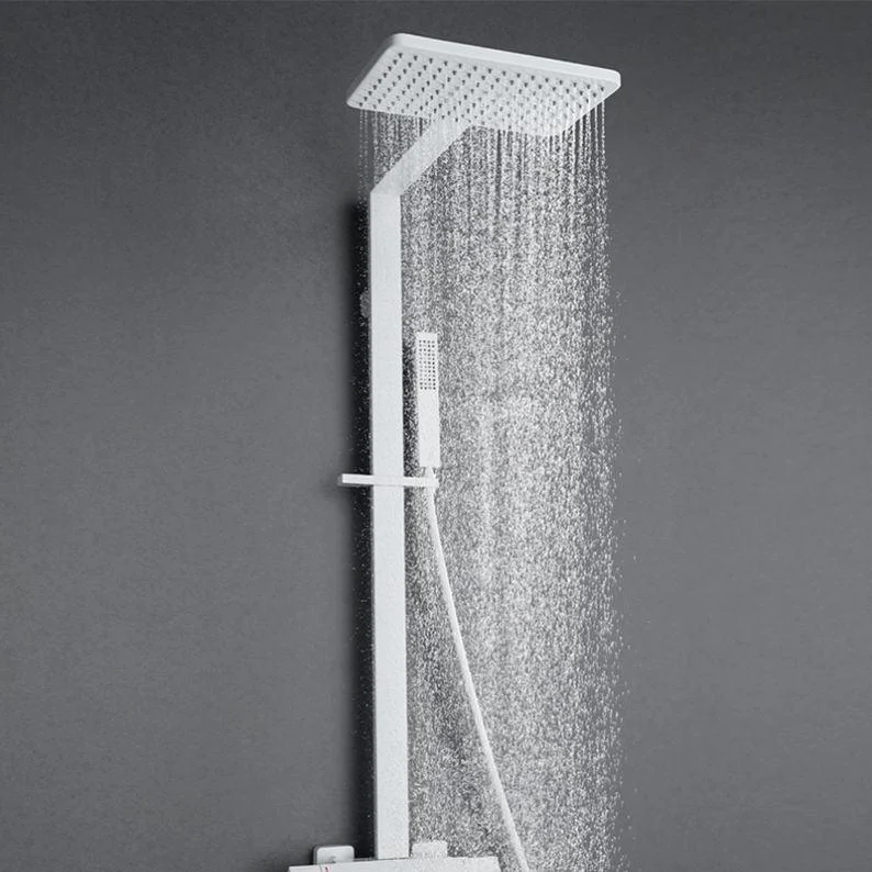 Constant Temperature Shower Set Wall-mounted Rain Shower Set Pressurized Water Outlet -Bathlova