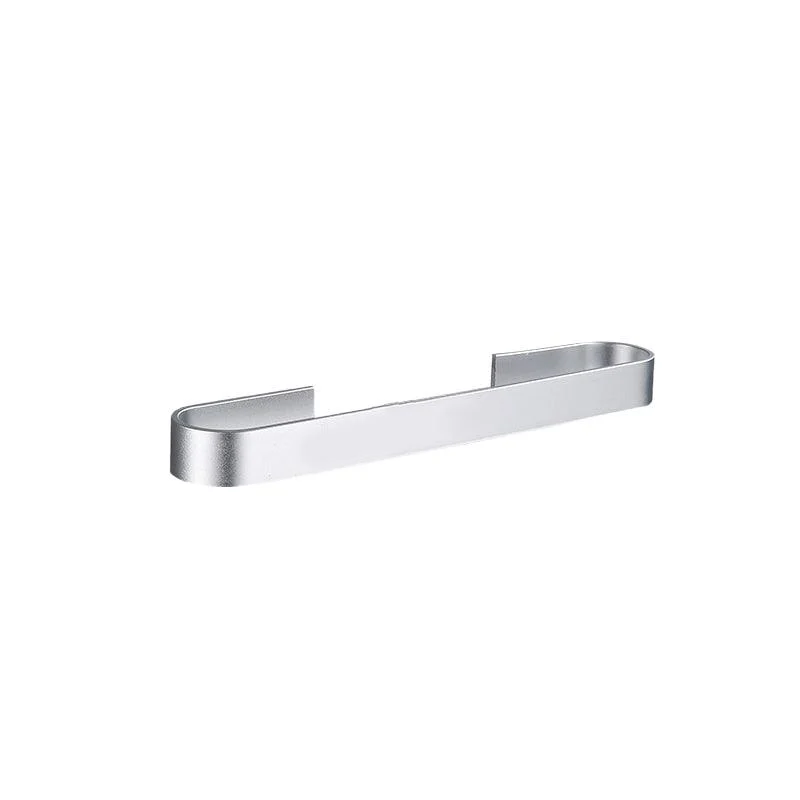 Contemporary 2-Piece Bathroom Accessory Set Aluminum Stainless Towel Bar -Bathlova