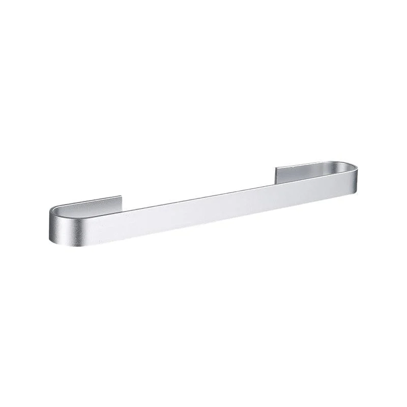 Contemporary 2-Piece Bathroom Accessory Set Aluminum Stainless Towel Bar -Bathlova