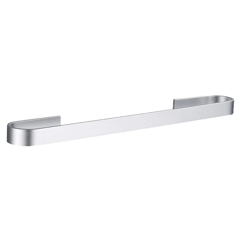 Contemporary 2-Piece Bathroom Accessory Set Aluminum Stainless Towel Bar -Bathlova