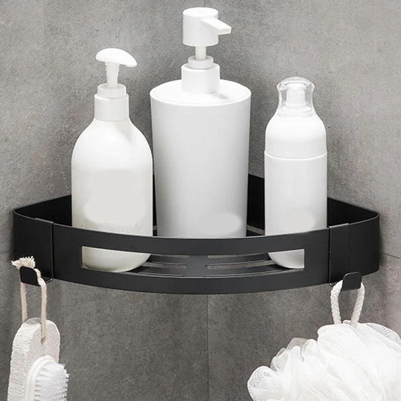 Contemporary 2/3-Piece Bathroom Accessory Set Geometric Bath Shelf in Stainless Steel -Bathlova