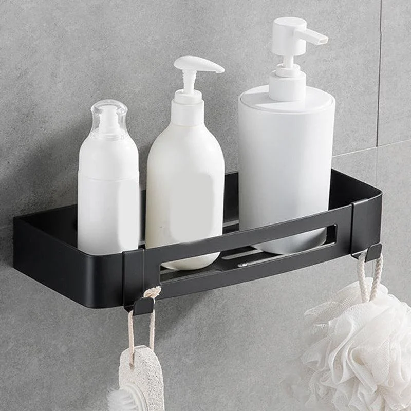 Contemporary 2/3-Piece Bathroom Accessory Set Geometric Bath Shelf in Stainless Steel -Bathlova