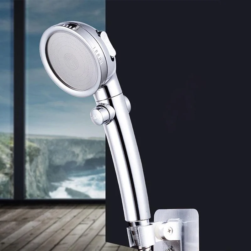 Contemporary 3 Settings Shower Head Combo Round Shower Combo -Bathlova