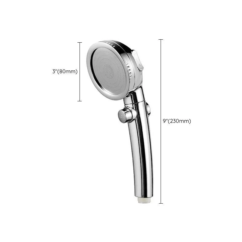 Contemporary 3 Settings Shower Head Combo Round Shower Combo -Bathlova