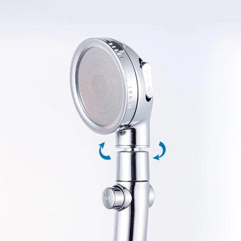 Contemporary 3 Settings Shower Head Combo Round Shower Combo -Bathlova