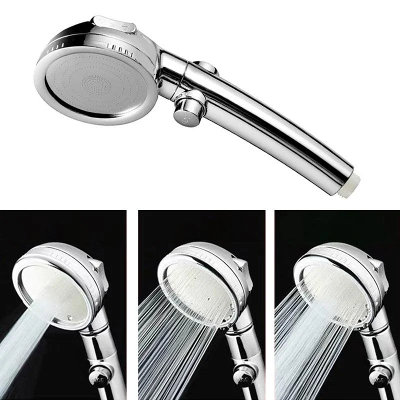 Contemporary 3 Settings Shower Head Combo Round Shower Combo -Bathlova