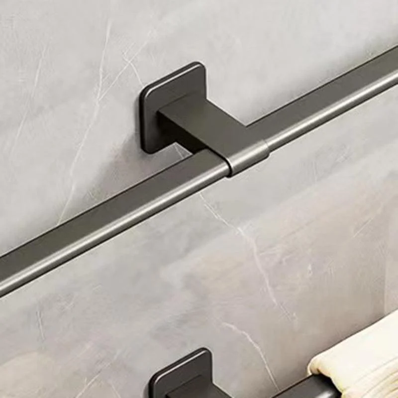 Contemporary Aluminum Bath Hardware Set Towel Bar Bathroom Hardware -Bathlova