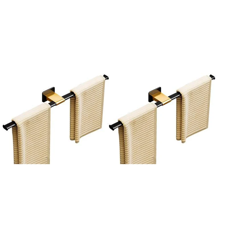 Contemporary Aluminum Bath Hardware Set Towel Bar Bathroom Hardware -Bathlova