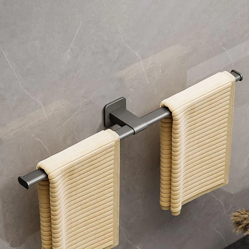 Contemporary Aluminum Bath Hardware Set Towel Bar Bathroom Hardware -Bathlova