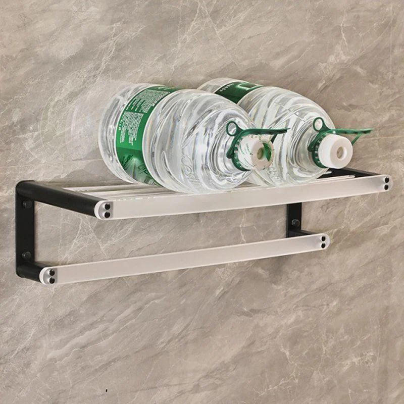 Contemporary Aluminum& Acrylic Bath Hardware Set Bathroom Accessory Kit -Bathlova