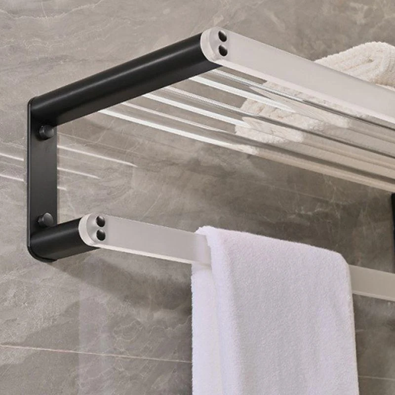 Contemporary Aluminum& Acrylic Bath Hardware Set Bathroom Accessory Kit -Bathlova