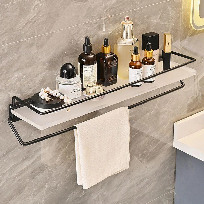 Contemporary Aluminum& Acrylic Bath Hardware Set Bathroom Accessory Kit -Bathlova