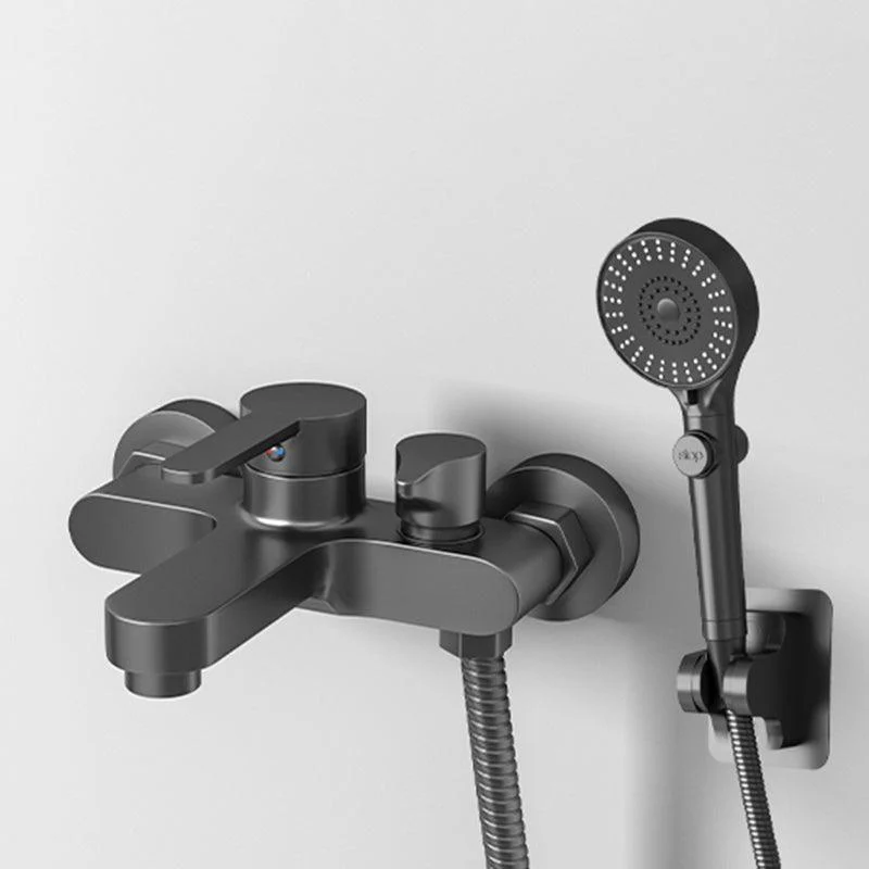 Contemporary Bath Filler Trim Wall Mounted Fixed Bathroom Tap -Bathlova