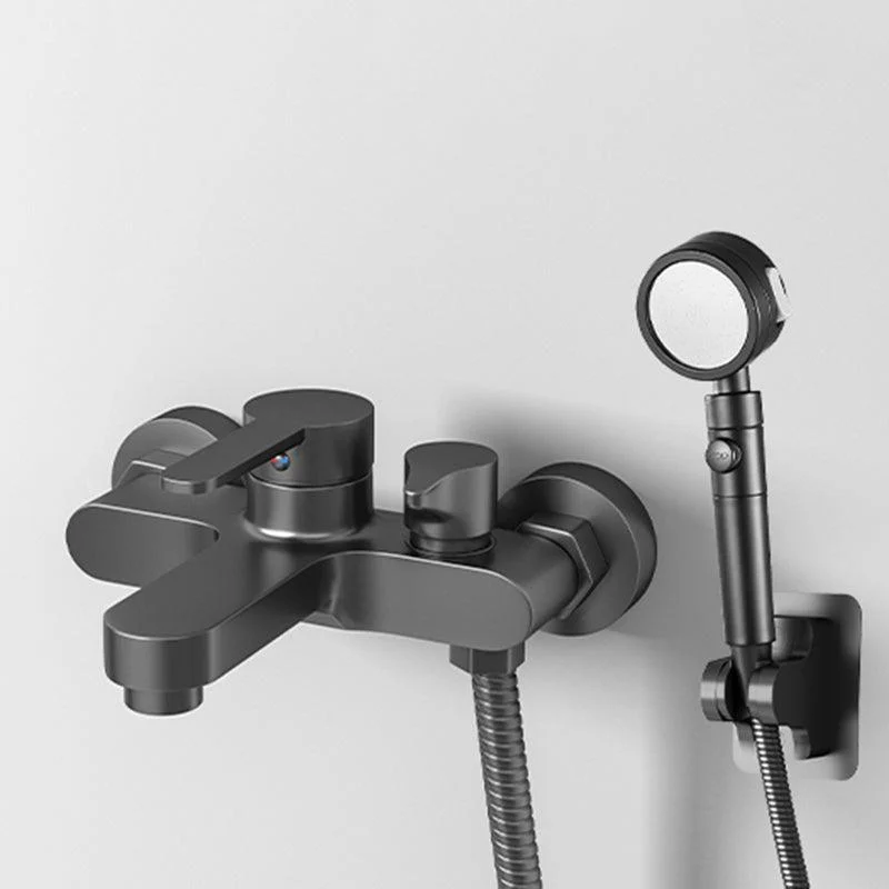 Contemporary Bath Filler Trim Wall Mounted Fixed Bathroom Tap -Bathlova