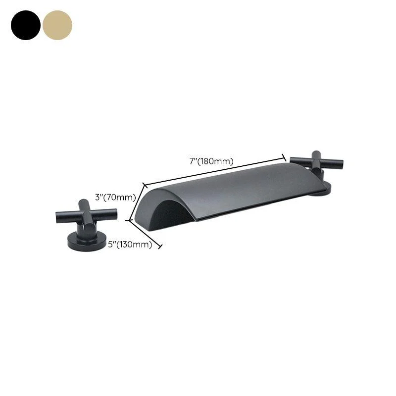 Contemporary Bath Tap Trim Metal Deck Mounted Bath Tap Trim -Bathlova