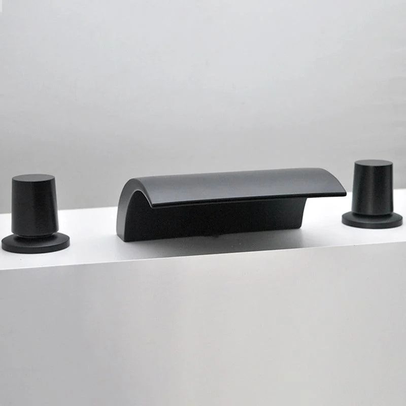 Contemporary Bath Tap Trim Metal Deck Mounted Bath Tap Trim -Bathlova