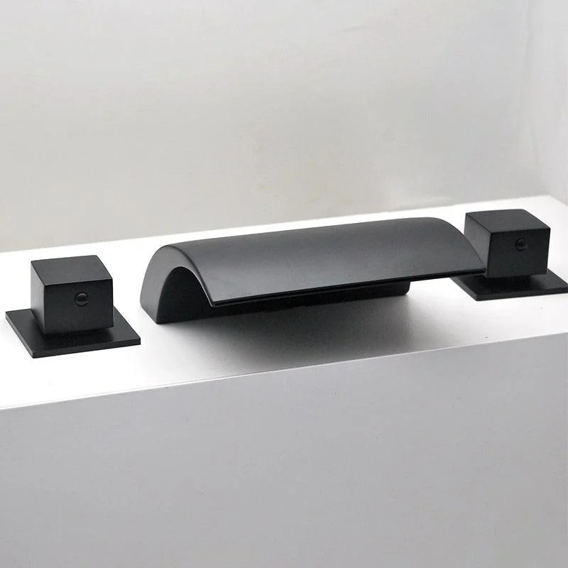 Contemporary Bath Tap Trim Metal Deck Mounted Bath Tap Trim -Bathlova