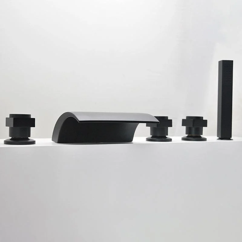 Contemporary Bath Tap Trim Metal Deck Mounted Bath Tap Trim -Bathlova