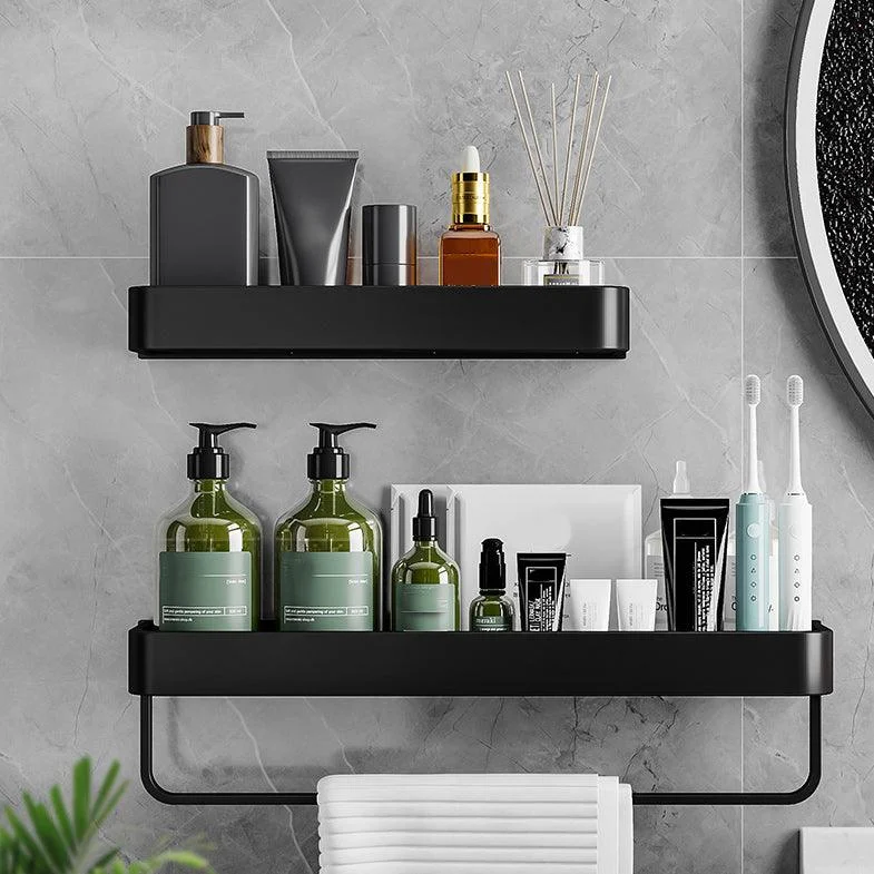 Contemporary Bathroom Accessories Hardware Set Aluminum Bath Shelf -Bathlova