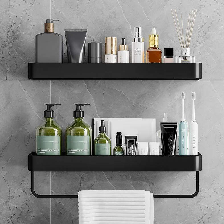 Contemporary Bathroom Accessories Hardware Set Aluminum Bath Shelf -Bathlova