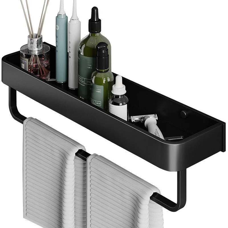 Contemporary Bathroom Accessories Hardware Set Aluminum Bath Shelf -Bathlova