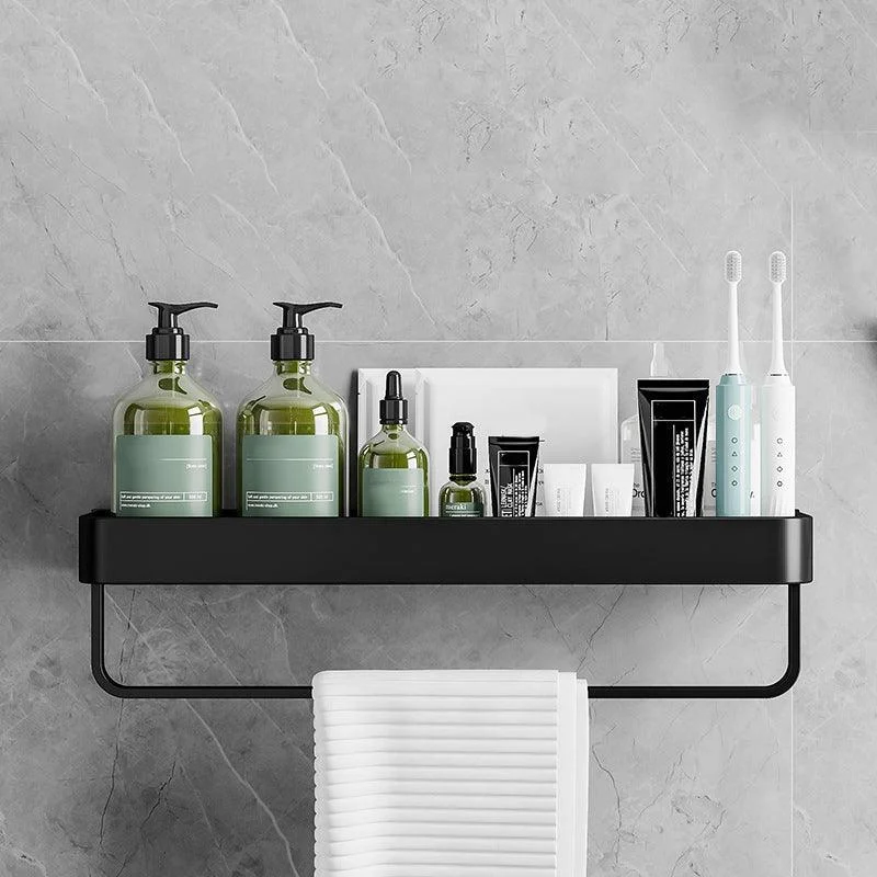 Contemporary Bathroom Accessories Hardware Set Aluminum Bath Shelf -Bathlova