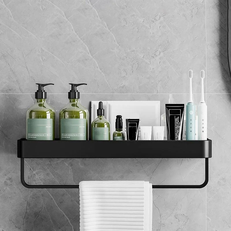 Contemporary Bathroom Accessories Hardware Set Aluminum Bath Shelf -Bathlova