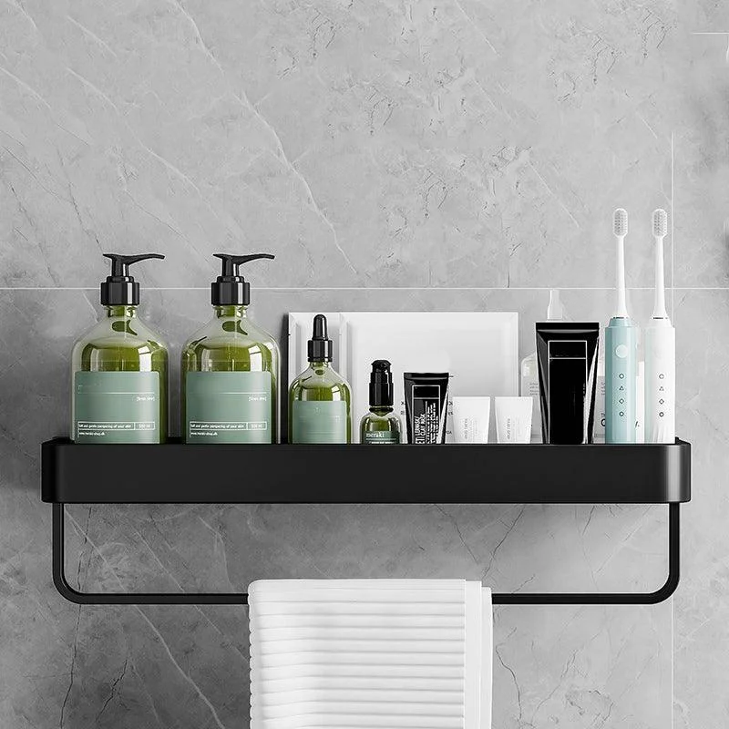 Contemporary Bathroom Accessories Hardware Set Aluminum Bath Shelf -Bathlova