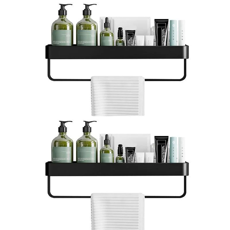 Contemporary Bathroom Accessories Hardware Set Aluminum Bath Shelf -Bathlova