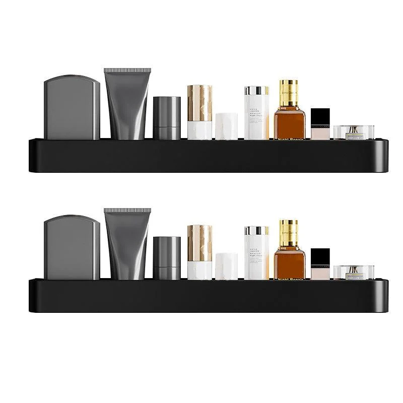 Contemporary Bathroom Accessories Hardware Set Aluminum Bath Shelf -Bathlova