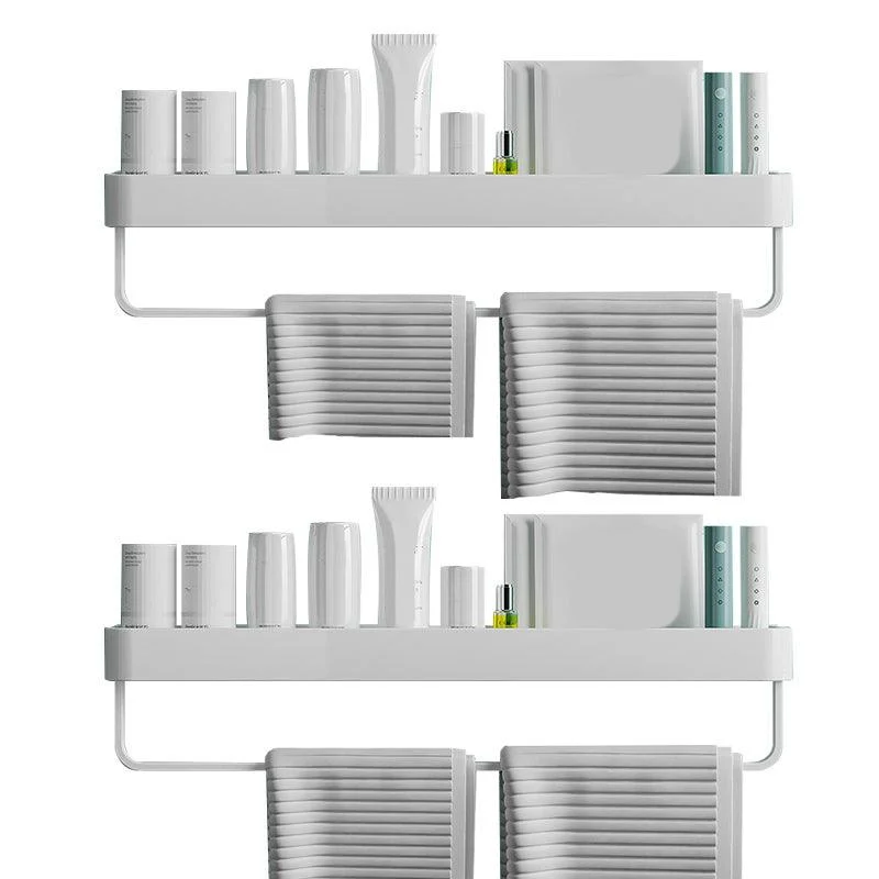 Contemporary Bathroom Accessories Hardware Set Aluminum Bath Shelf -Bathlova