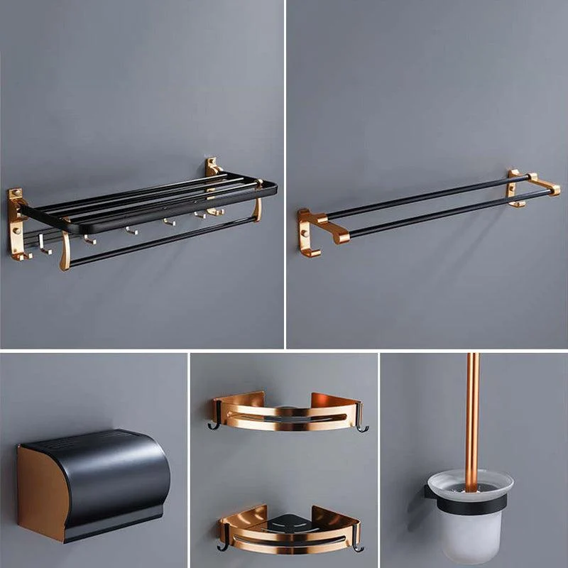 Contemporary Bathroom Accessory As Individual Or As a Set in Black/White -Bathlova