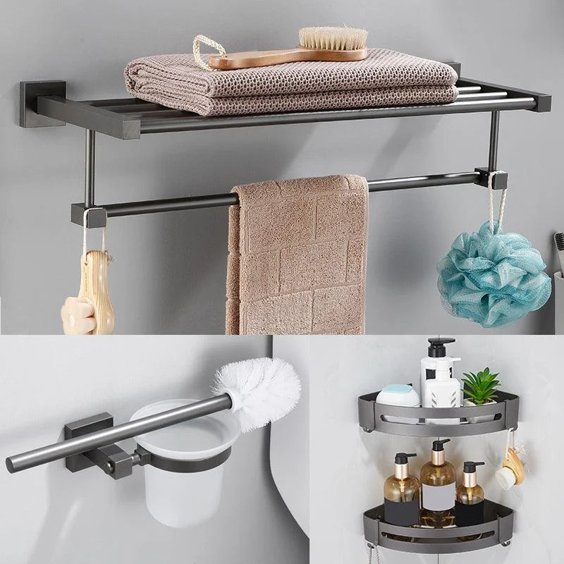 Contemporary Bathroom Accessory As Individual Or As a Set in Metal -Bathlova