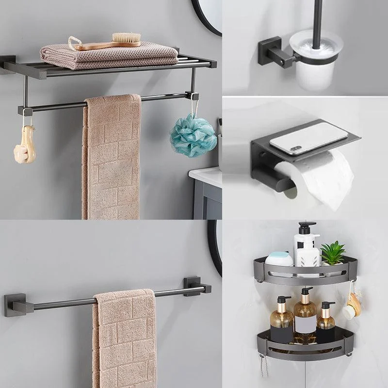 Contemporary Bathroom Accessory As Individual Or As a Set in Metal -Bathlova