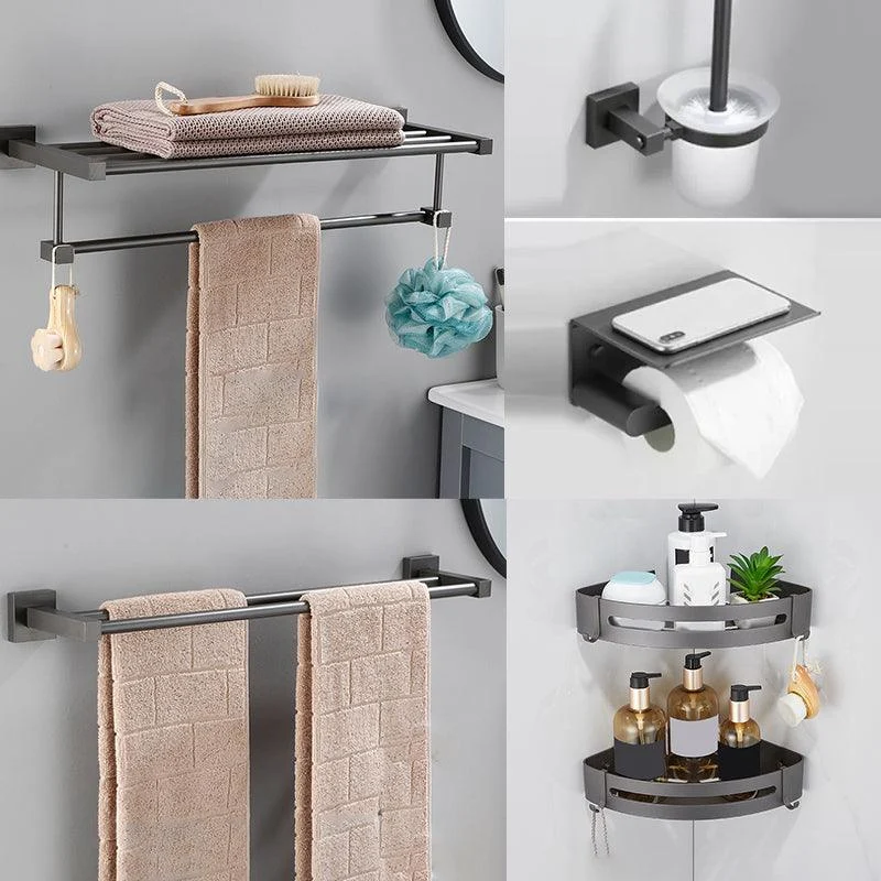 Contemporary Bathroom Accessory As Individual Or As a Set in Metal -Bathlova