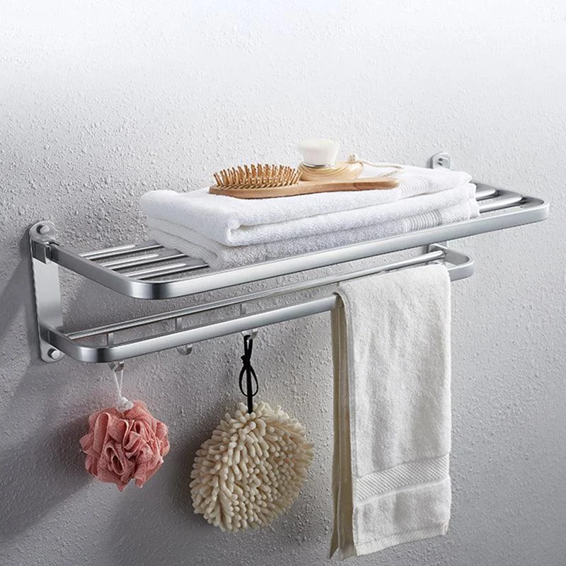 Contemporary Bathroom Hardware Set Towel Bar/Bath Shelf & Paper Holder Included -Bathlova