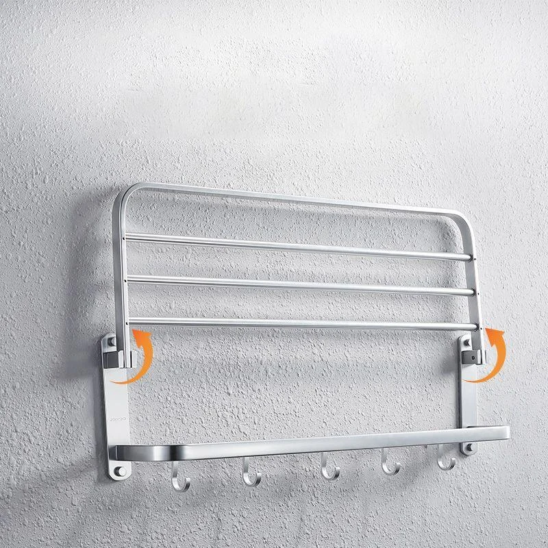 Contemporary Bathroom Hardware Set Towel Bar/Bath Shelf & Paper Holder Included -Bathlova