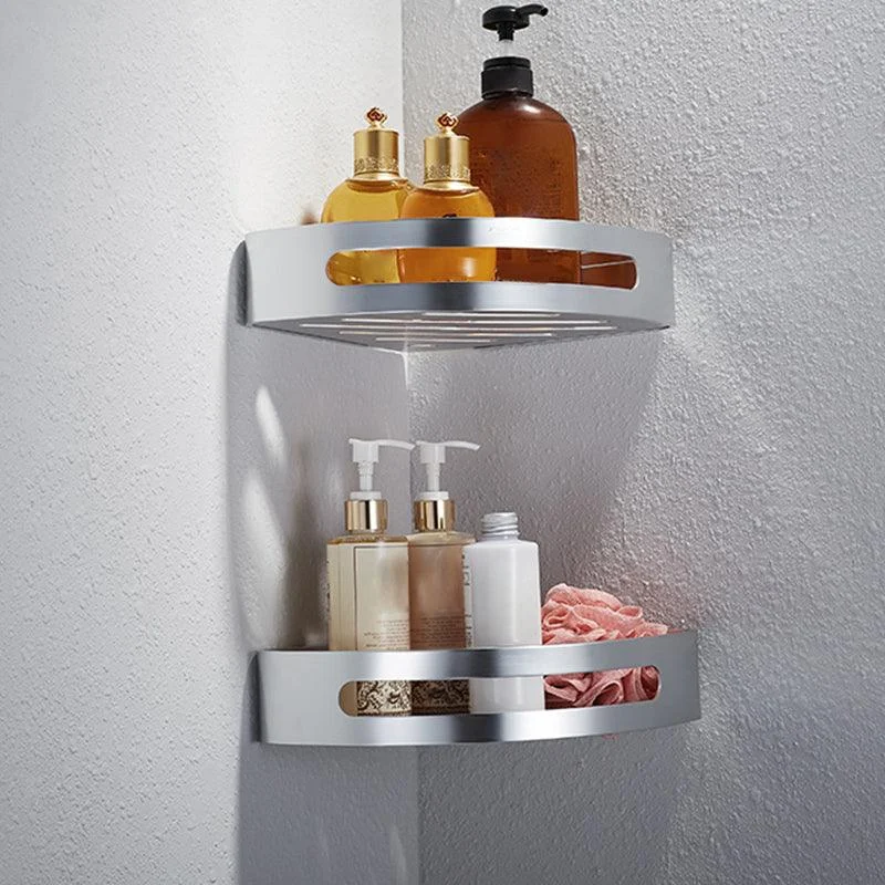 Contemporary Bathroom Hardware Set Towel Bar/Bath Shelf & Paper Holder Included -Bathlova