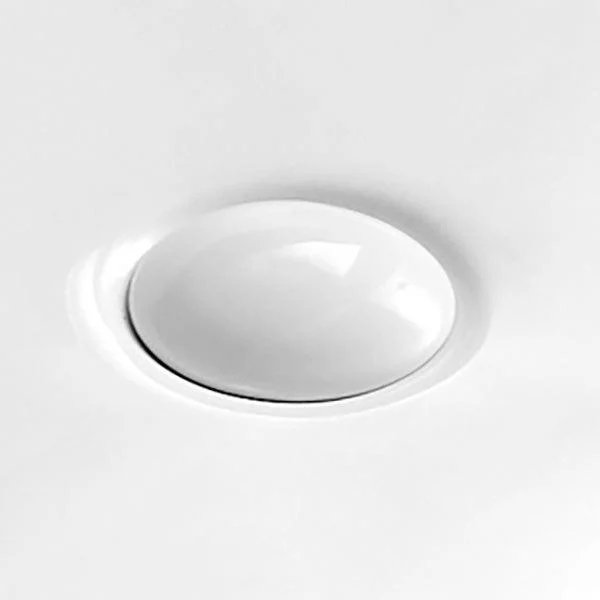 Contemporary Bathroom Sink Pop-Up Drain Porcelain Oval-Shape Vessel Lavatory Sink -Bathlova