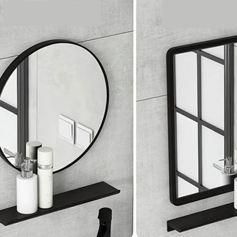 Contemporary Bathroom Sink with Pop-Up Drain Resin Specialty Wall Mount Bathroom Sink -Bathlova