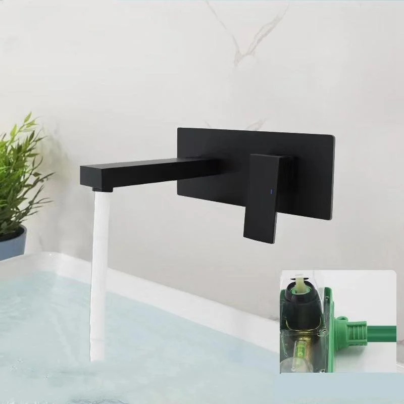 Contemporary Bathtub Tap Wall Mounted Metal Bath Tap Trim -Bathlova