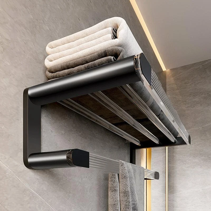 Contemporary Black Metal Bathroom Accessory As Individual Or As a Set -Bathlova