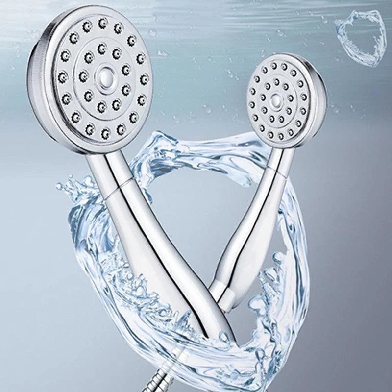 Contemporary Brass Round Hand Shower Water Filtration Showerhead -Bathlova