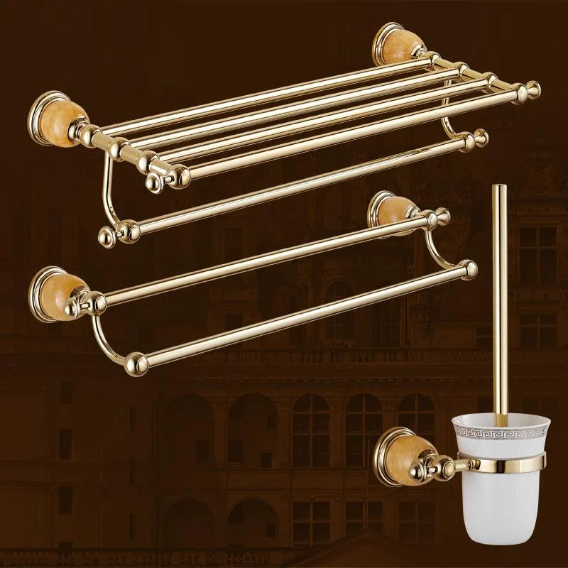 Contemporary Brushed Brass Bathroom Accessory As Individual Or As a Set -Bathlova